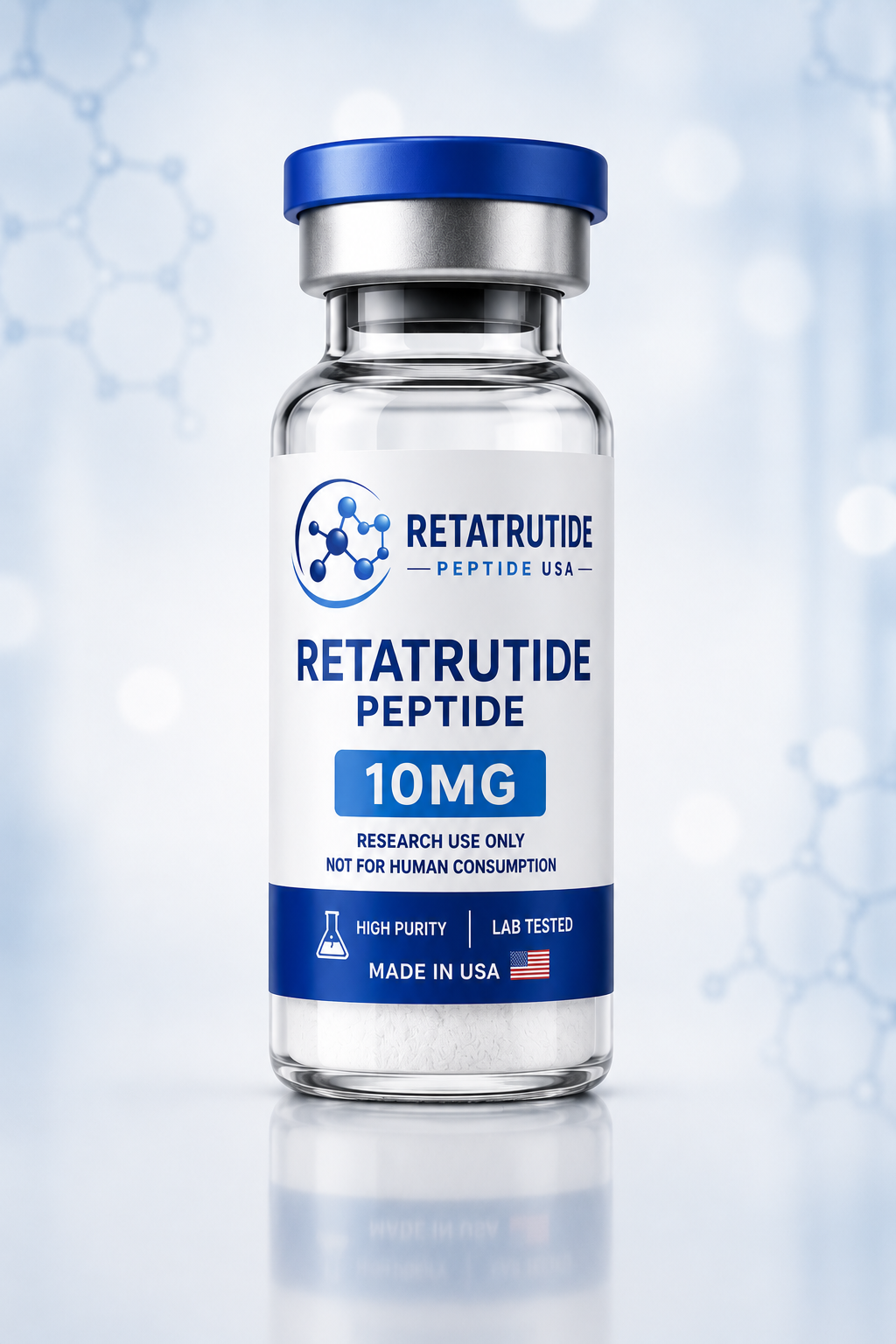 Retatrutide 10mg Vial Online | RetatrutidePeptideUSA